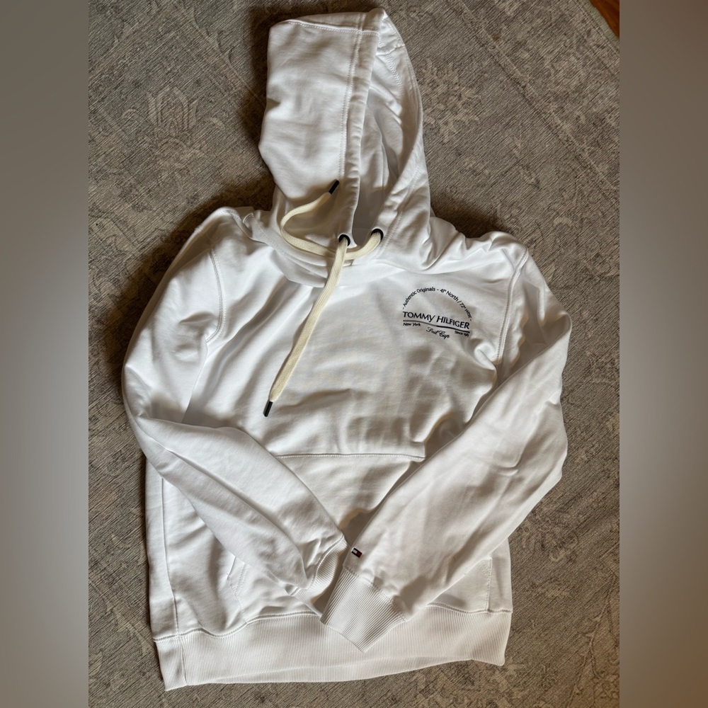Tommy Hilfiger White Hoodie NWT